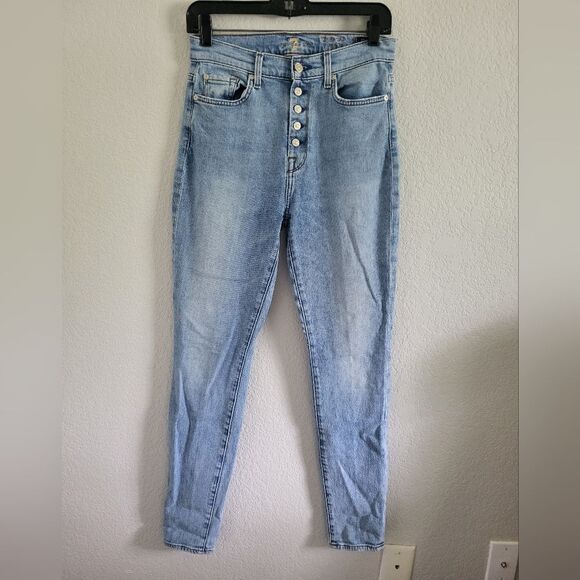7 for All Mankind High waisted jeans - Picture 1 of 6